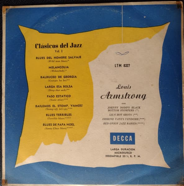 Louis Armstrong — Clasicos Del Jazz Vol. 1