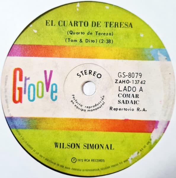 Wilson Simonal — El Cuarto de Teresa / Sarava