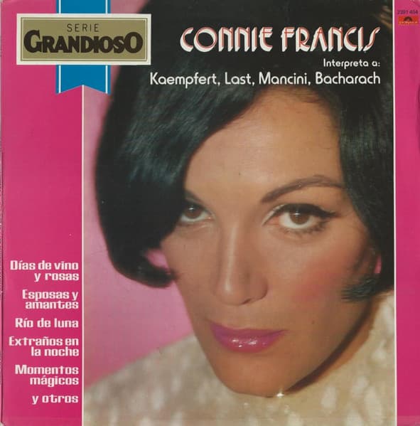 Connie Francis — Interpreta A Bacharach, Kaempfert, Last & Mancini