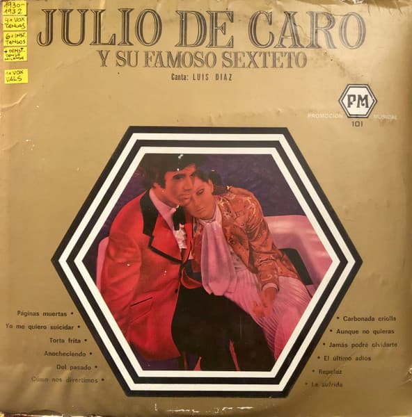 Julio De Caro — Y Su Famoso Sexteto