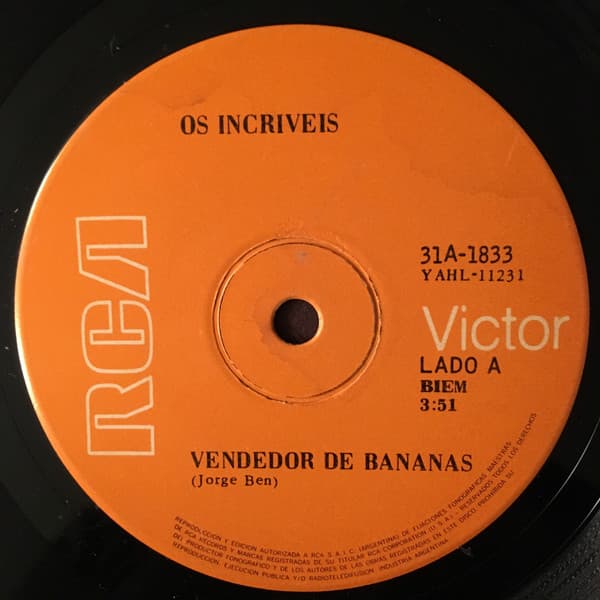 Os Incríveis — Vendedor De Bananas