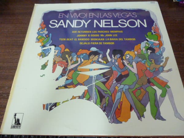 Sandy Nelson — Live! In Las Vegas = En Vivo! En Las Vegas
