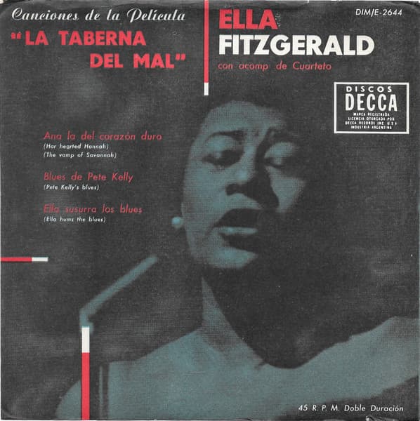 Ella Fitzgerald — Canciones de la Película "La Taberna Del Mal"
