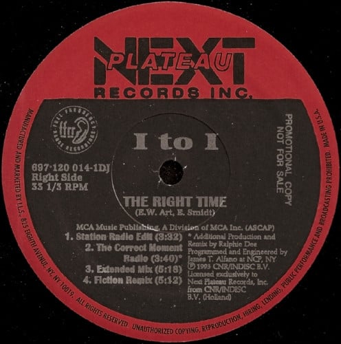 I To I – The Right Time