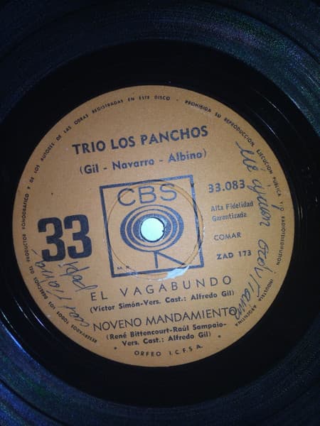 Trio Los Panchos — El Vagabundo