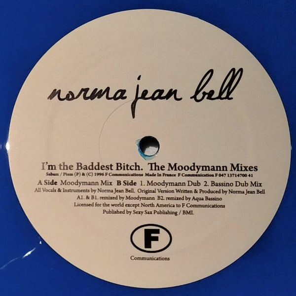 Norma Jean Bell – I'm The Baddest Bitch (The Moodymann Mixes)