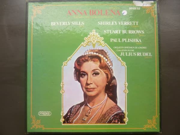 Donizetti & Beverly Sills & Shirley Verrett & Stuart Burrows & Paul Plishka & Julius Rudel & Orquesta Sinfónica De Londres — Anna Bolena