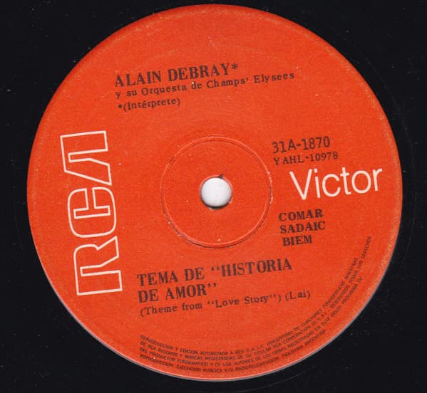 Alain Debray & Fernando "Dick" Sustaita — Tema De "Historia De Amor"
