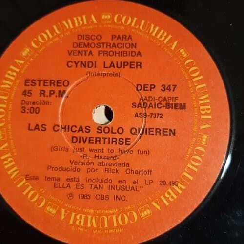 Cyndi Lauper — Las Chicas Solo Quieren Divertirse = Girls Just Want To Have Fun