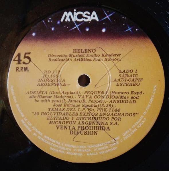 Heleno — 30 Inolvidables Exitos Enganchados