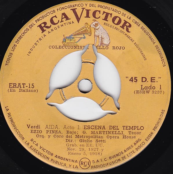 Ezio Pinza & R. Ponselle — Verdi Aida