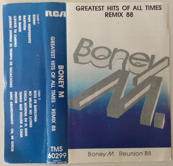 Boney M. — Greatest Hits Of All Time Remix 88