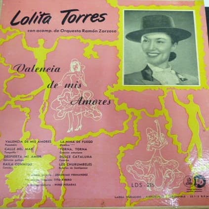 Lolita Torres — Valencia De Mis Amores