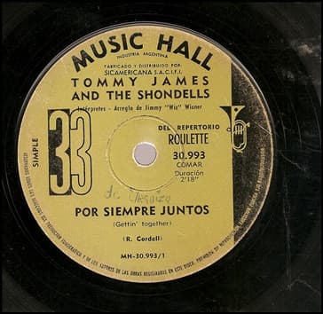 Tommy James And The Shondells — Por Siempre Juntos = Gettin' Together