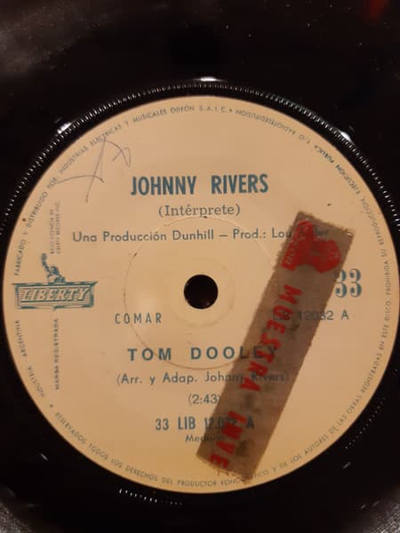 Johnny Rivers — Tom Dooley / Verde, Verde