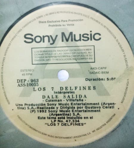 Los 7 Delfines — Dale Salida