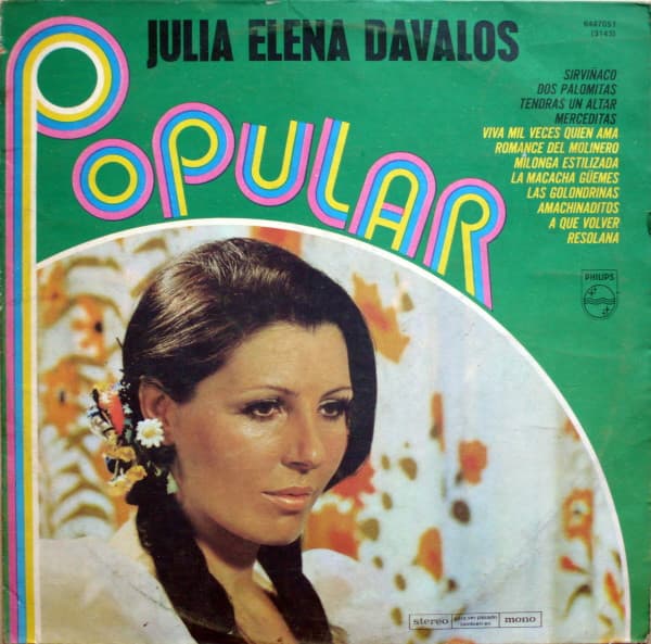 Julia Elena Dávalos — Popular