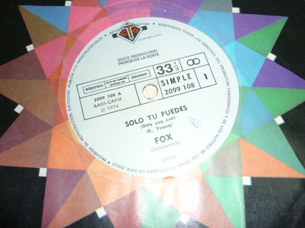 Fox — Only You Can / Out Of My Body