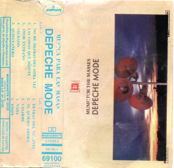 Depeche Mode — Music For The Masses = Musica Para Las Masas
