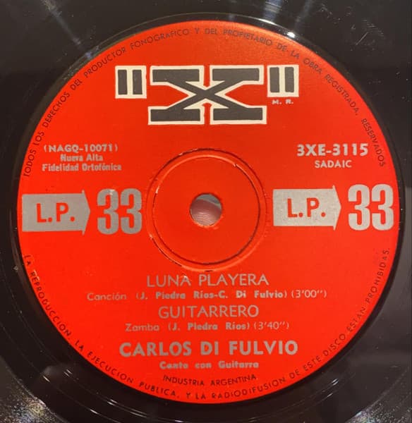 Carlos Di Fulvio — Luna Playera