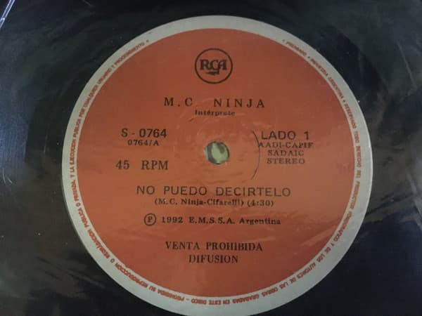 M.C. Ninja — No Puedo Decirtelo / Lo Hare Por Ti