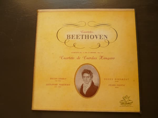 Beethoven & Cuarteto De Cuerdas Húngaro — Cuartetos Beethoven - Cuarteto No. 15 En La Menor - Op. 132