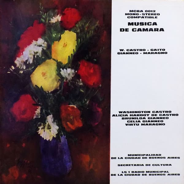 Washington Castro & Alicia Hardoy De Castro & Brunilda Gianneo & Celia Gianneo & Virtu Maragno — Musica De Camara