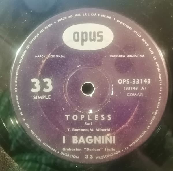 I Bagnini — Topless
