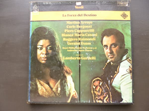 Verdi & Martina Arroyo & Carlo Bergonzi & Piero Cappuccilli & Bianca Maria Casoni & Ruggero Raimondi & Geraint Evans & Royal Philharmonic Orchestra & Abrosian Opera Chorus & Lamberto Gardelli — La Forza Del Destino