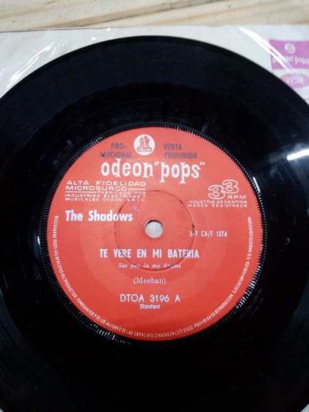 The Shadows — Te veré en mi batería - Estrella azul