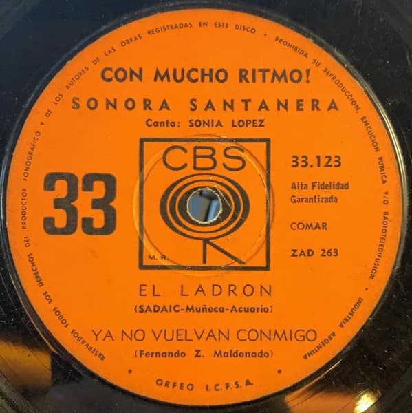 Sonora Santanera — Con Mucho Ritmo!