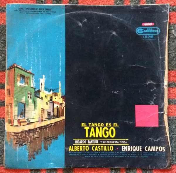 Ricardo Tanturi Y Su Orquesta Típica & Alberto Castillo & Enrique Campos — El Tango Es El Tango