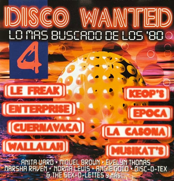 Various — Disco Wanted - Los Más Buscados De Los '80 (Vol. 4)