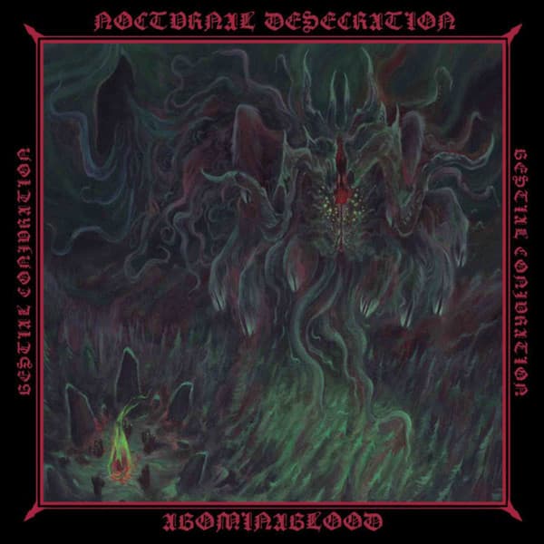 Nocturnal Desecration & Abominablood — Bestial Conjuration