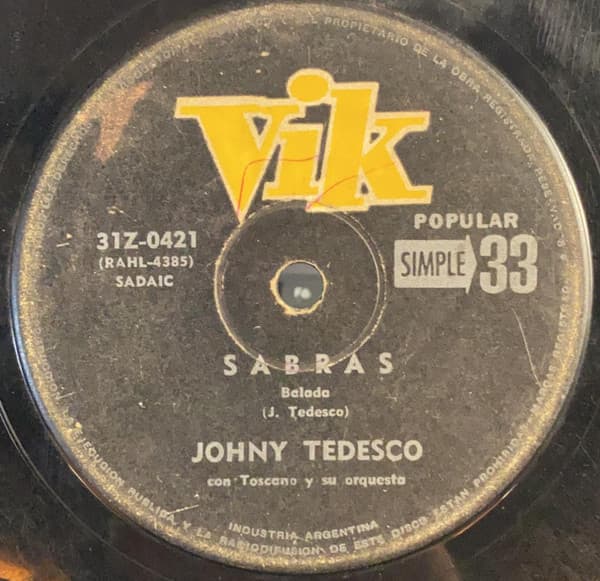 Johny Tedesco — Sabras / Desquite