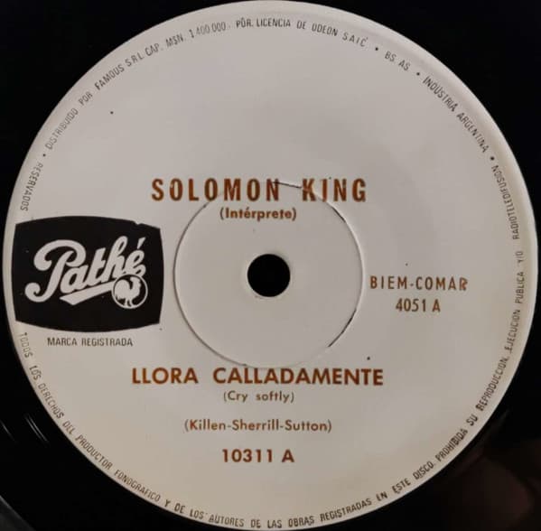 Solomon King — Cry Softly