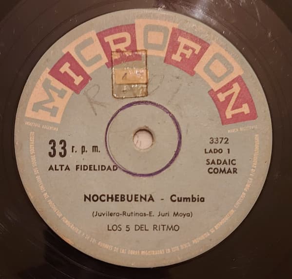 Los 5 Del Ritmo — Nochebuena / Arreglate Ese Rulito