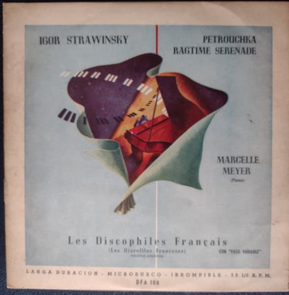 Igor Strawinsky & Marcelle Meyer — Petrouchka / Ragtime Serenade