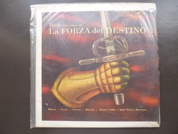 Verdi & Milanov & Peerce & Warren & Moscona & Renato Cellini & Jonel Perlea — Verdi Selecciones De La Forza Del Destino