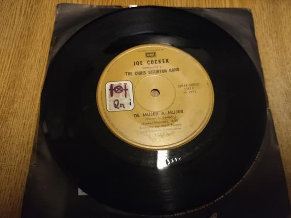 Joe Cocker & The Chris Stainton Band — De Mujer A Mujer/Jinete De Medianoche