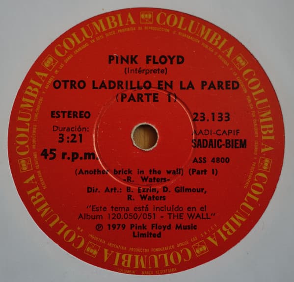 Pink Floyd — Otro Ladrillo En La Pared (Parte 1) = Another Brick In The Wall (Part I)