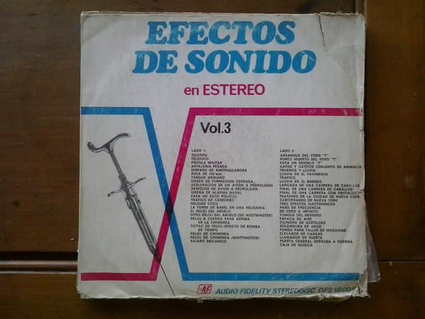 Various — Efectos De Sonido En Estereo Vol. 3
