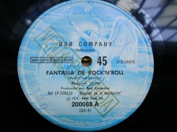 Bad Company — Fantasia De Rock'N'Roll / Circulos Alocados