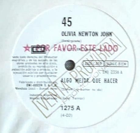 Olivia Newton-John — Something Better To Do = Algo Mejor Que Hacer