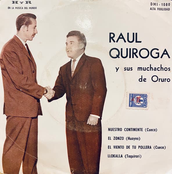 Raúl Quiroga & Muchachos De Oruro — Raul Quiroga Y Sus Muchachos De Oruro