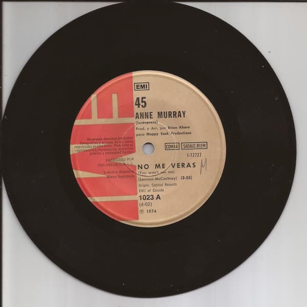Anne Murray — You Won't See Me = No Me Veras