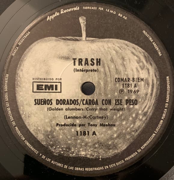 Trash — Sueños Dorados / Carga Con Ese Peso = Golden Slumbers / Carry That Weight