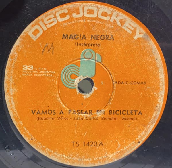 Magia Negra — Vamos A Pasear En Bicicleta / Chica Ping - Pong