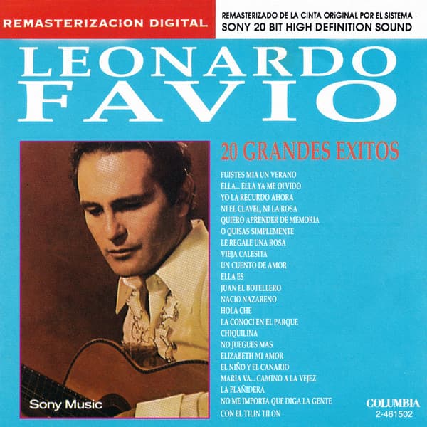 Leonardo Favio — 20 Grandes Exitos