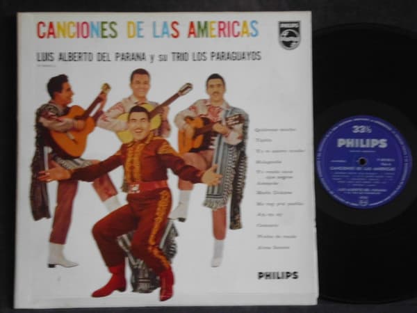 Luis Alberto Del Parana Y Su Trio Los Paraguayos — Canciones De Las Americas